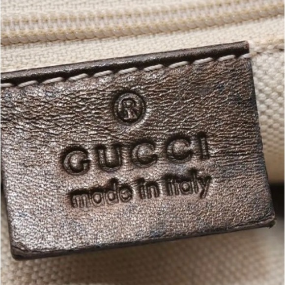 GUCCI Guccissima Sukey GG Leather Hobo Shoulder Satchel Tote π - Picture 4 of 15